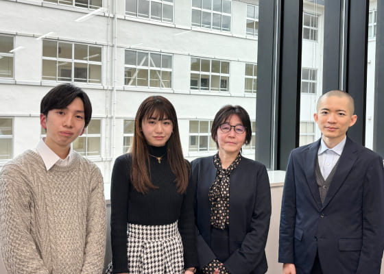 写真：今回の取材に対応いただいた4名