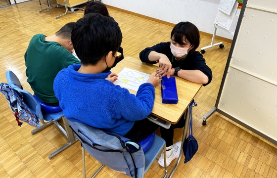 写真:プログラミング授業の様子