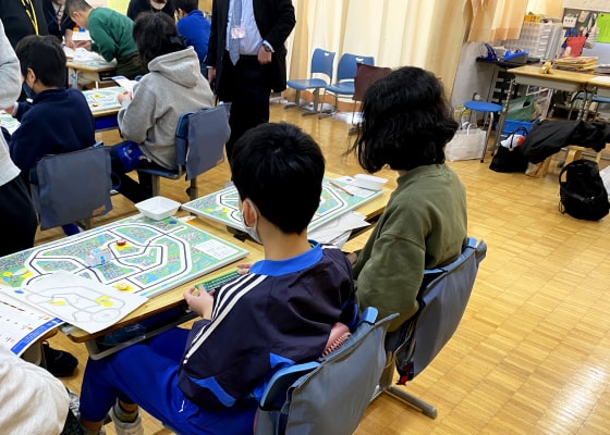 写真:プログラミング授業の様子