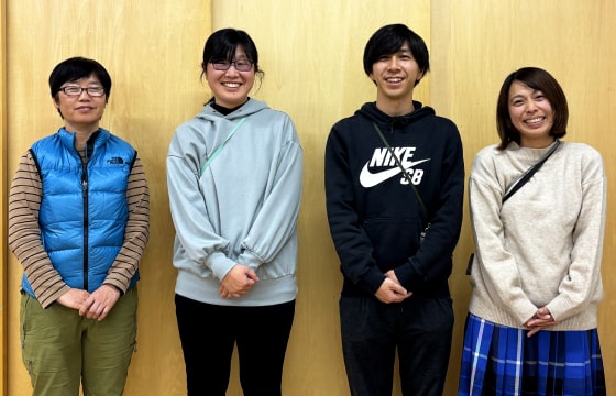 写真:取材時の集合写真